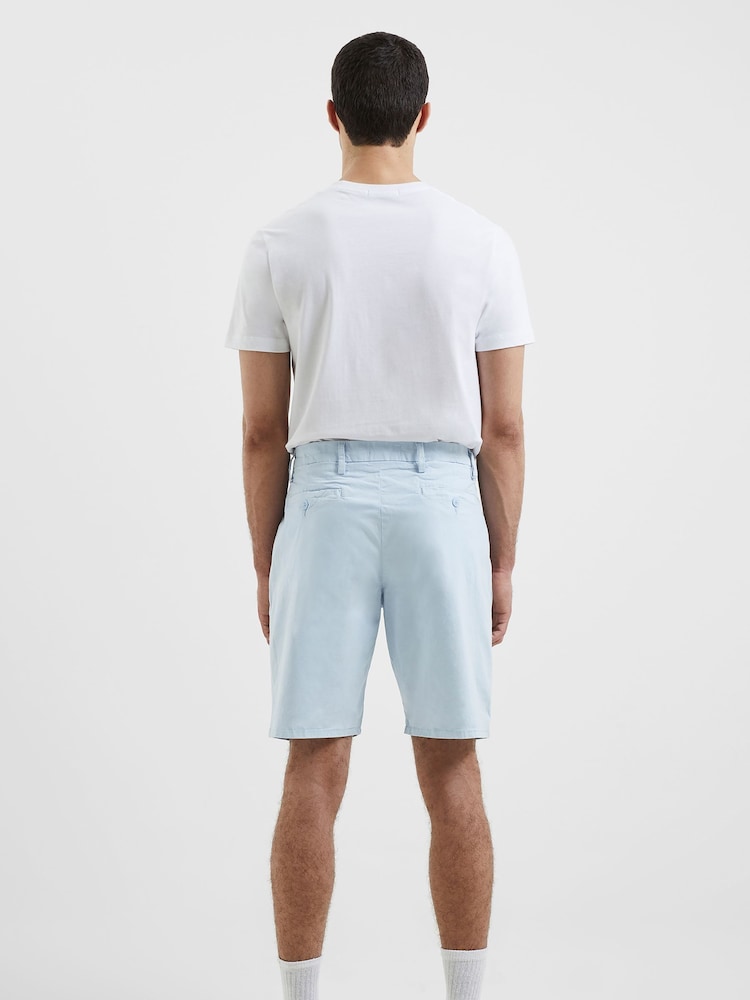 French Connection Blue Chino Shorts - Image 2 of 3