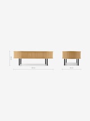 MADE.COM Oak Tambo Storage Coffee Table - Image 3 of 3