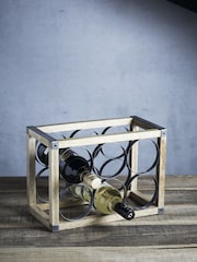 Industrial Kitchen Brown Wine Rack - Image 1 of 2