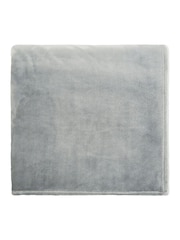 Helena Springfield Grey Snug Fleece Throw - Image 2 of 5