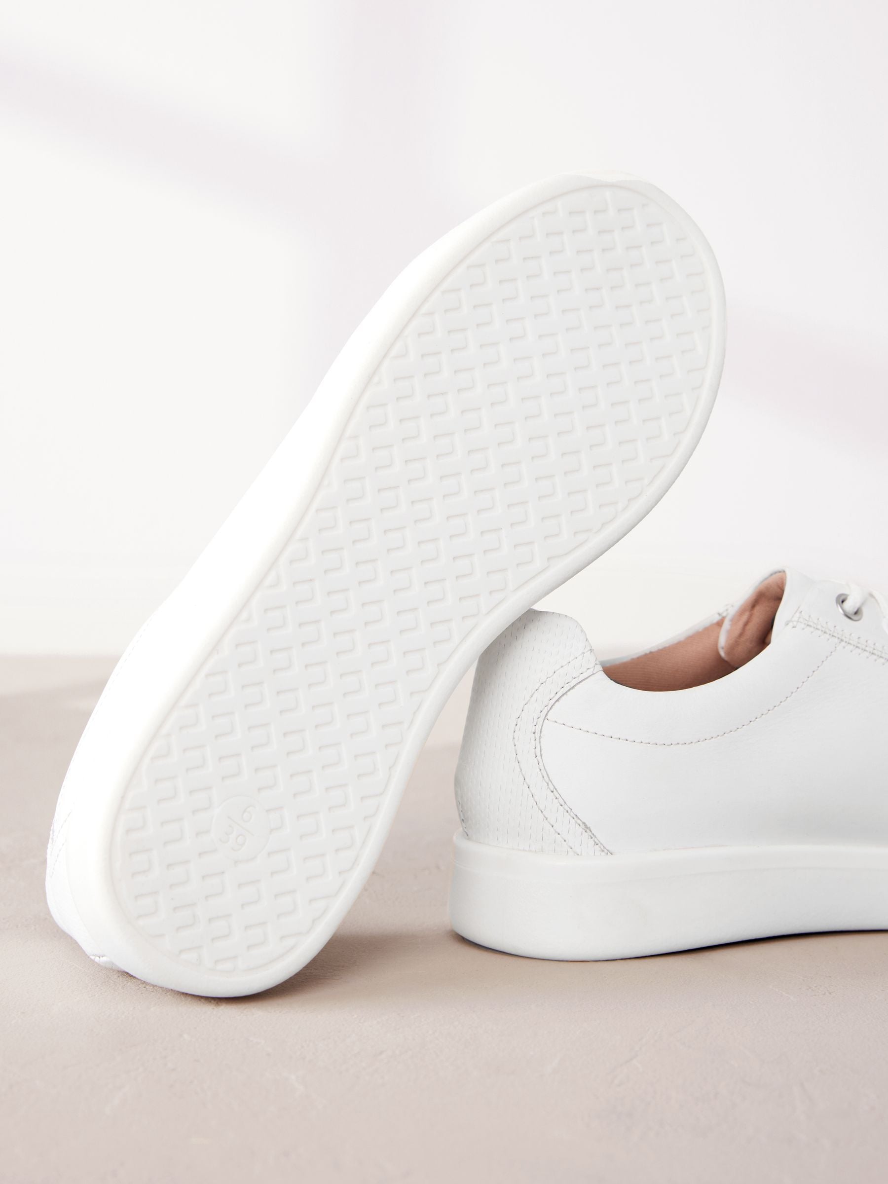 White leather lace up sneakers women's store