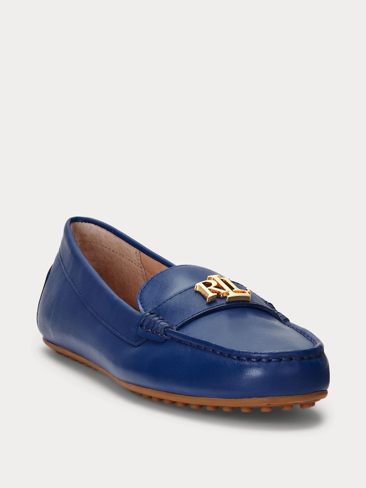 Indigo modra - Lauren Ralph Lauren Barnsbury Nappa Leather mokasini iz usnja čevlji - Slika 1 iz 4 Indigo modra - Lauren Ralph Lauren Barnsbury Nappa Leather mokasini iz usnja čevlji - Slika 1 iz 4