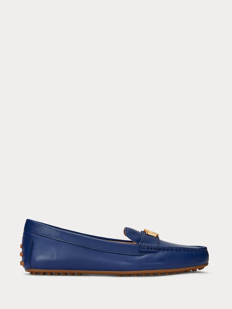 Indigo modra - Lauren Ralph Lauren Barnsbury Nappa Leather mokasini iz usnja čevlji - Slika 2 iz 4 Indigo modra - Lauren Ralph Lauren Barnsbury Nappa Leather mokasini iz usnja čevlji - Slika 2 iz 4