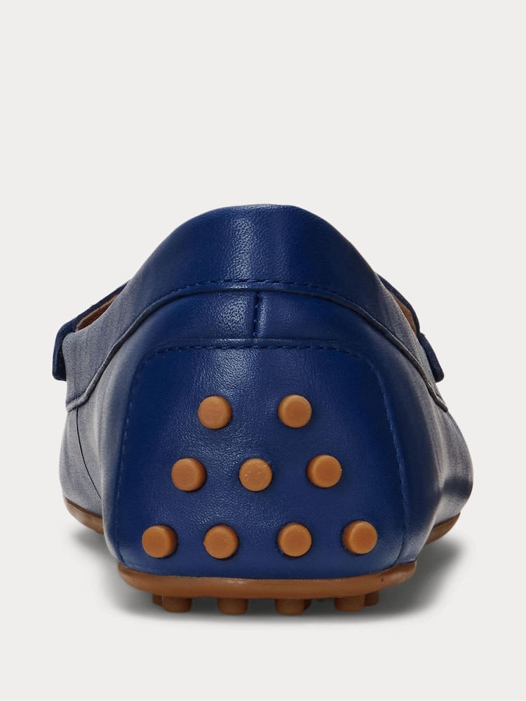 Indigo modra - Lauren Ralph Lauren Barnsbury Nappa Leather mokasini iz usnja čevlji - Slika 4 iz 4 Indigo modra - Lauren Ralph Lauren Barnsbury Nappa Leather mokasini iz usnja čevlji - Slika 4 iz 4