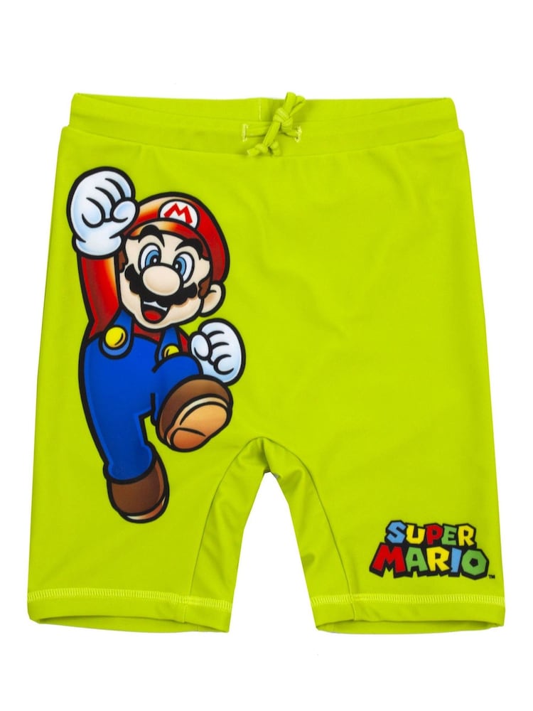 Vanilla Underground Green Super Mario 2 Piece Swim Set - Image 3 of 5