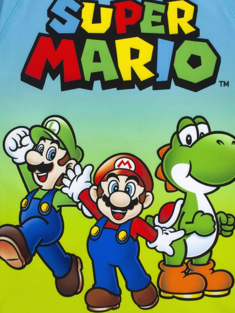 Vanilla Underground Green Super Mario 2 Piece Swim Set - Image 5 of 5