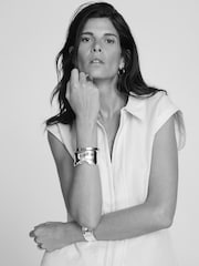 白色 - Mint Velvet Linen Sleeveless Shirt - 圖片 4/6