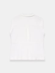 白色 - Mint Velvet Linen Sleeveless Shirt - 圖片 6/6