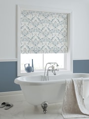 Laura Ashley Blue Parterre Seaspray Made to Measure Roman Blind - Image 1 of 6