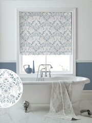 Laura Ashley Blue Parterre Seaspray Made to Measure Roman Blind - Image 5 of 6