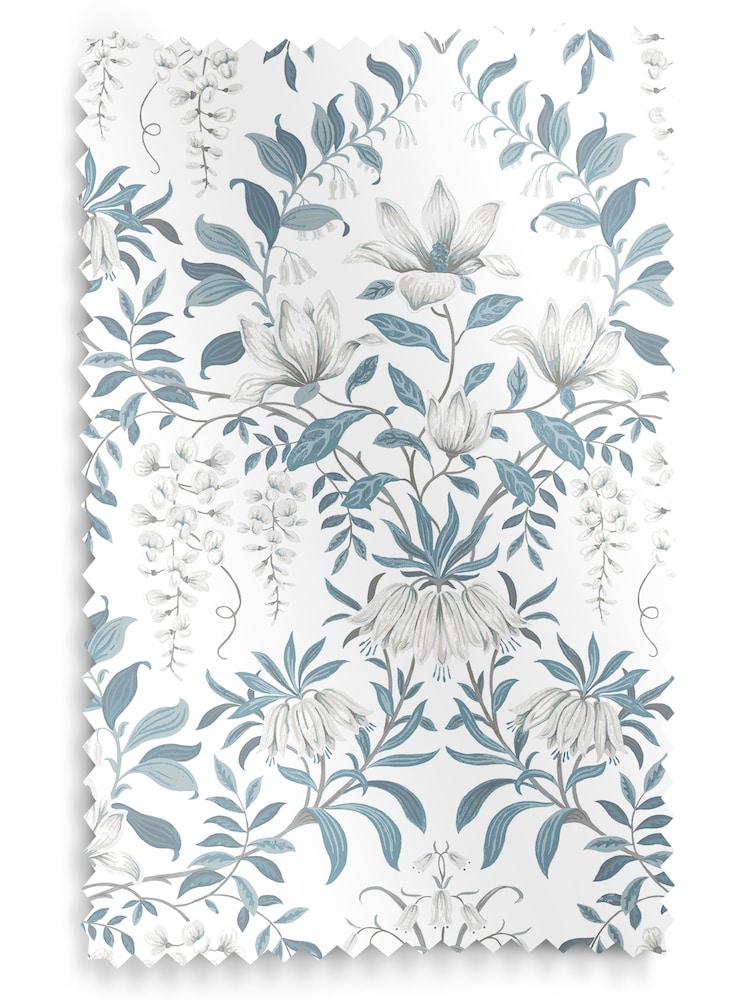 Laura Ashley Blue Parterre Seaspray Made to Measure Roman Blind - Image 6 of 6