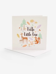 JoJo Maman Bébé Hello Little One Greetings Card - Image 1 of 1