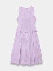 Mint Velvet Purple Linen Maxi Dress - Image 8 of 8