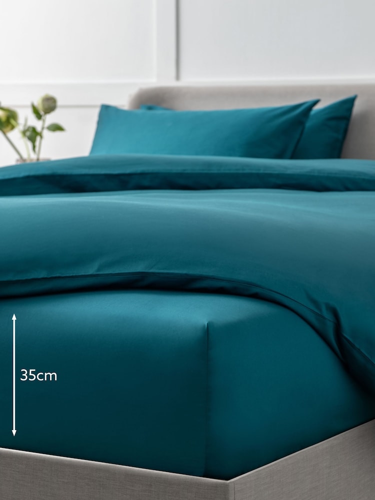 Kolekcija Luxe 400 število niti 100% egiptovski bombaž sateen list - Slika 2 iz 2