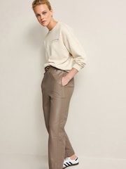Ecru White La Vie En Rose Slinky Soft Touch Sweatshirt - Image 2 of 7