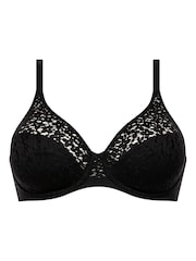 Zwart - Chantelle Norah Soft Feel beugelbeha met bloemen - Image 7 of 7