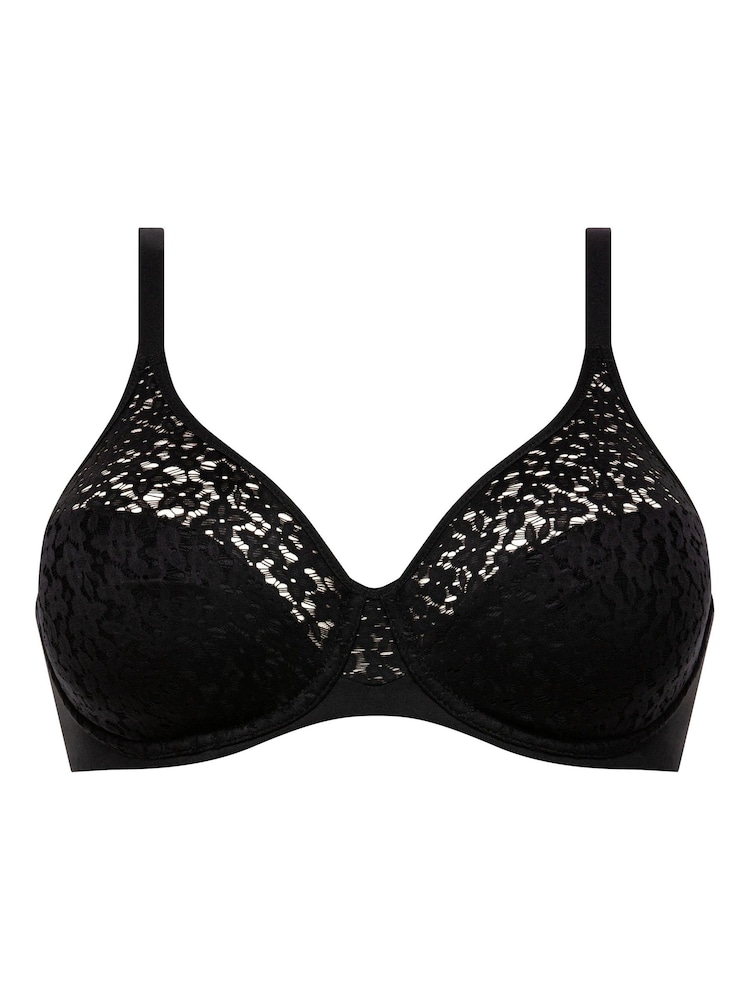 Zwart - Chantelle Norah Soft Feel beugelbeha met bloemen - Image 7 of 7
