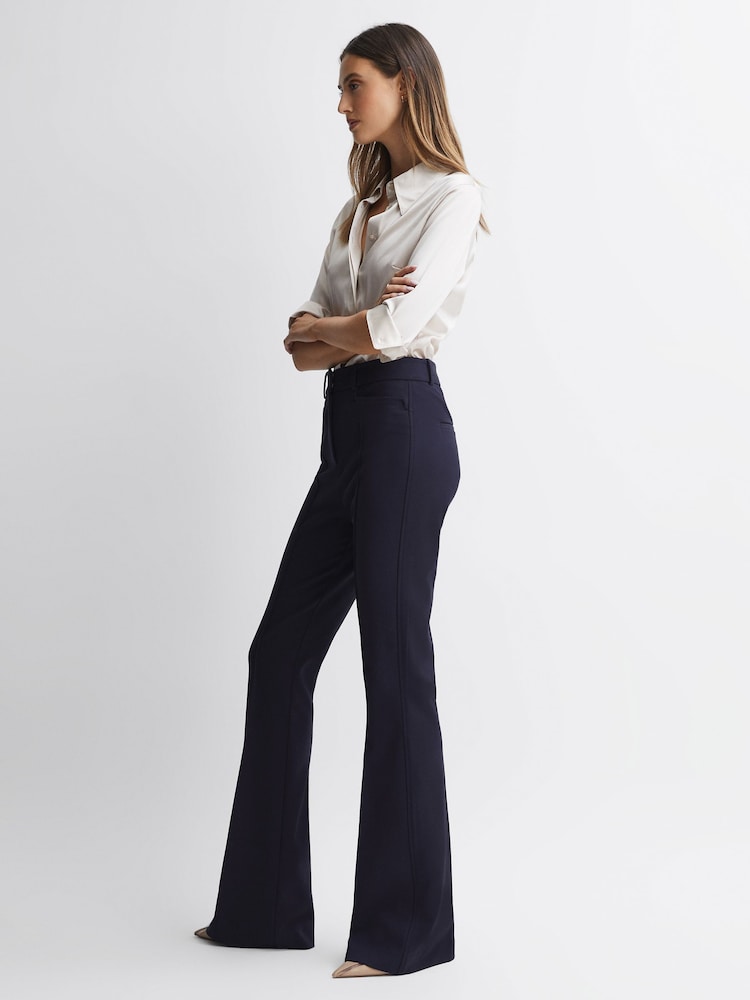 Расклешенные брюки с завышенной талией Reiss Dylan - Изображение 1 из 5