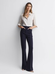 Расклешенные брюки с завышенной талией Reiss Dylan - Изображение 4 из 5
