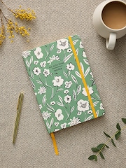 Green Floral A5 Notebook - Image 1 of 5