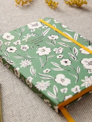 Green Floral A5 Notebook - Image 4 of 5