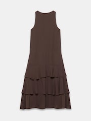 Mint Velvet Volán Midi Šaty - Obrázek 6 z 7