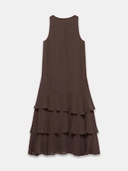 Mint Velvet Volán Midi Šaty - Obrázek 7 z 7