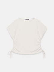 Ақ - Mint Velvet Джерси Допты галстук детальдары - 7суретінің 6 суреті