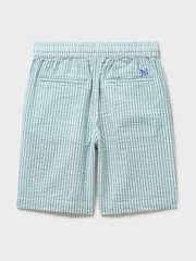 Crew Clothing Green Seersucker Shorts - Image 2 of 3