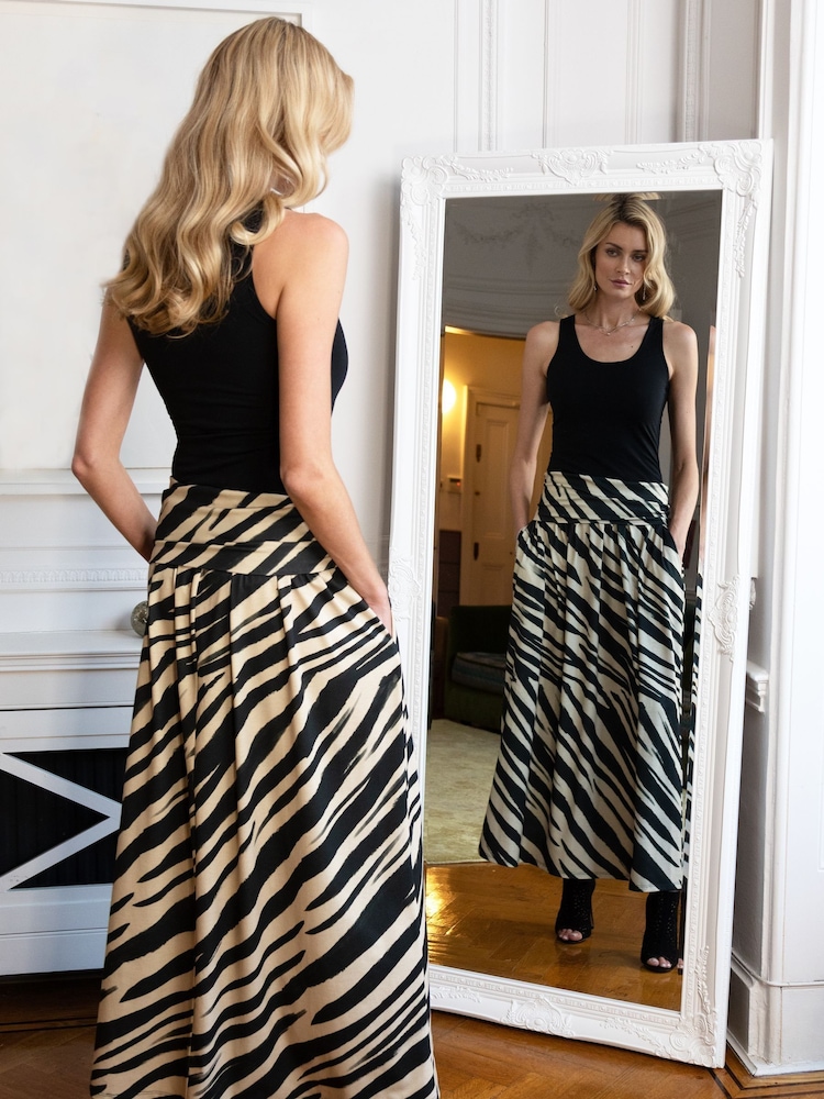 HotSquash Roll Top Maxi Skirt - Image 2 of 3