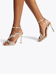 Carvela Gold Eleganza Heels - Image 1 of 5
