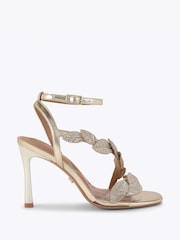 Carvela Gold Eleganza Heels - Image 2 of 5