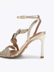 Carvela Gold Eleganza Heels - Image 4 of 5