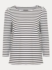 Phase Eight Black Orabella Striped Top - Image 6 of 6
