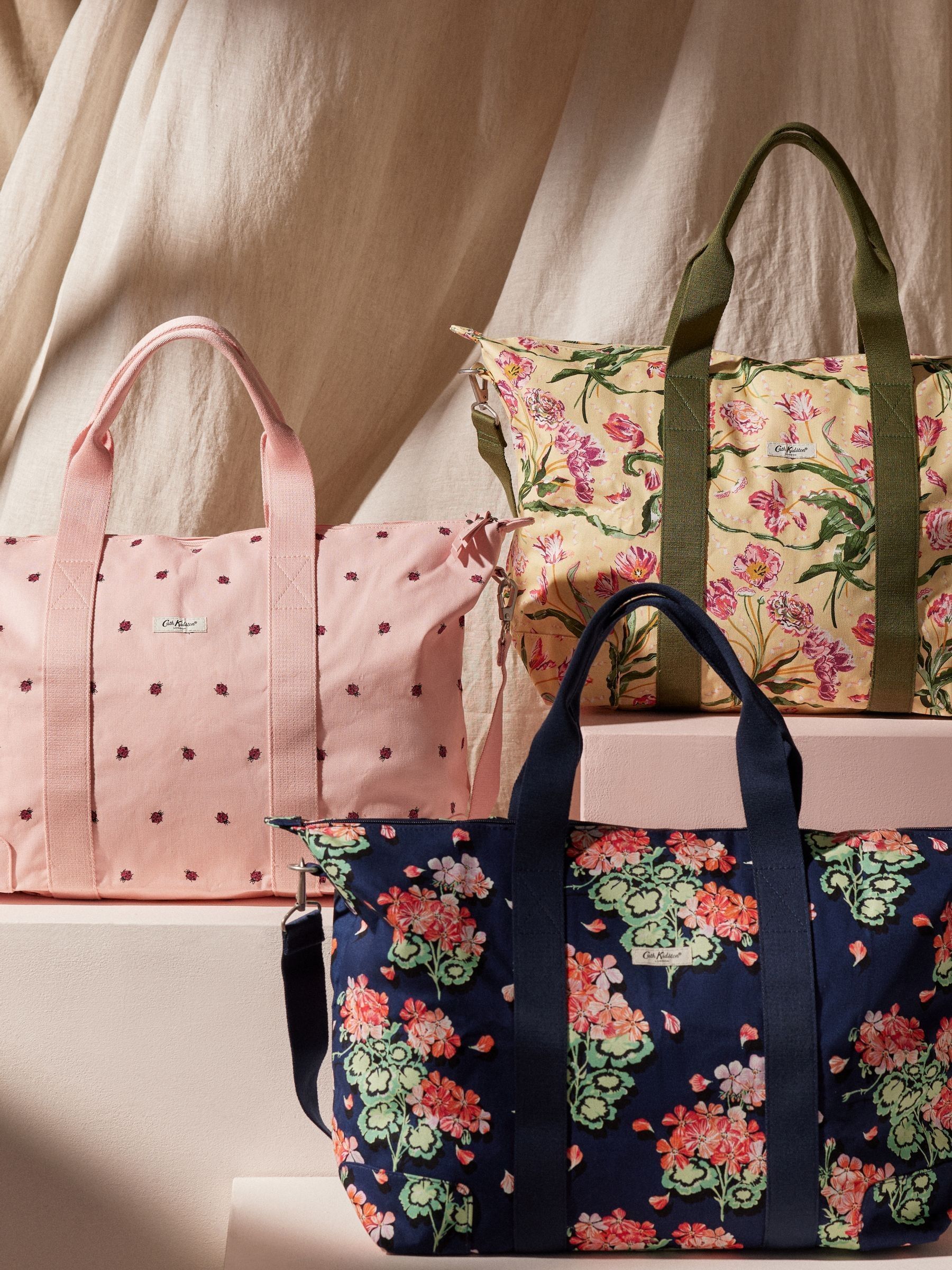 Buy Cath Kidston Pink Ladybird Print Cath Kidston Overnight Travel Bag from Next Denmark