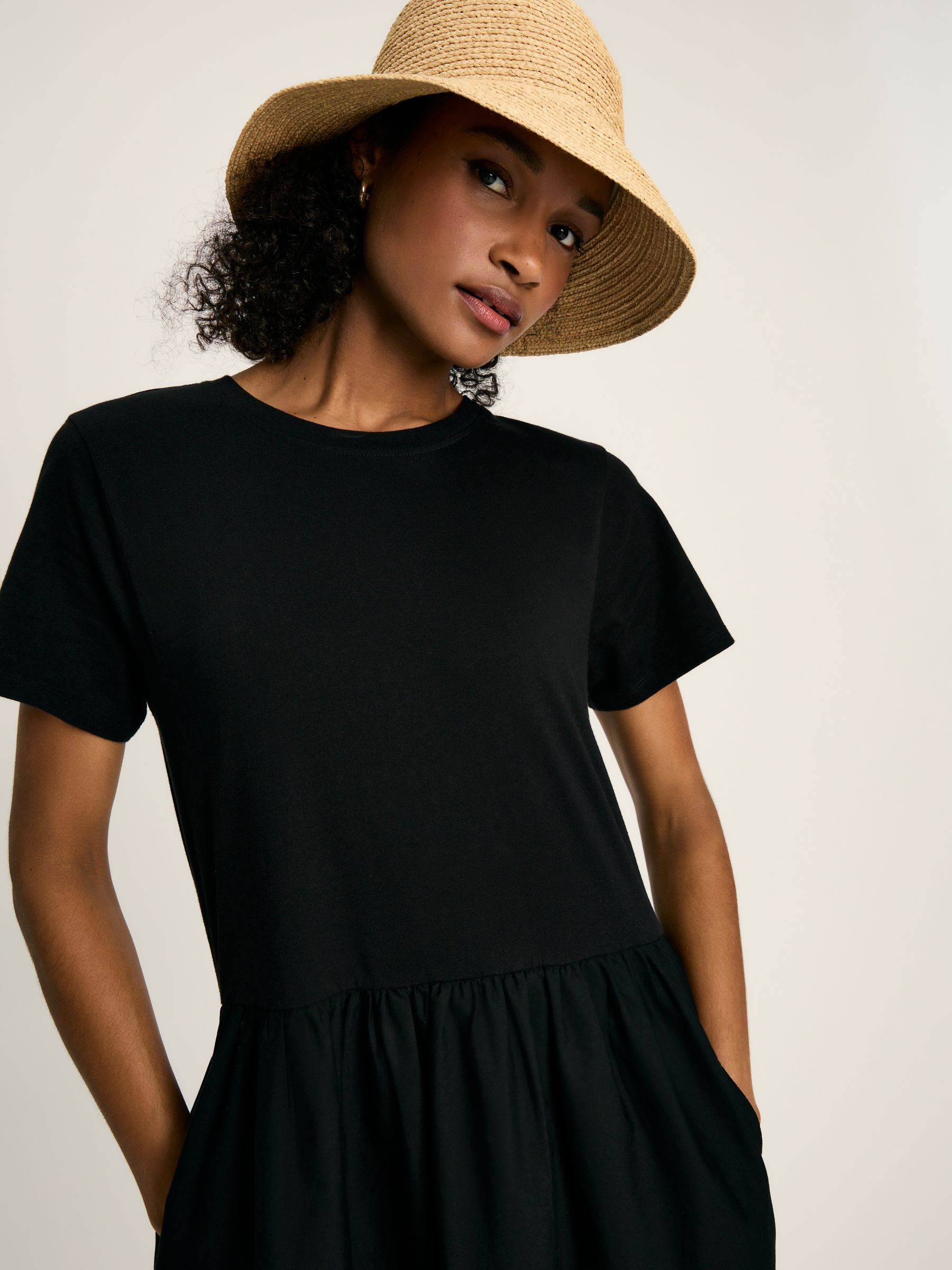 Buy Joules Reid Black Broderie 100 Cotton Dress from Next Luxembourg