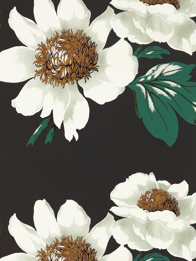 Harlequin White Paeonia 10.05M Wallpaper - Image 1 of 1 Harlequin White Paeonia 10.05M Wallpaper - Image 1 of 1
