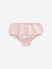 Pink Baby 100% Cotton Knickers 3 Pack (0mths-2yrs) - Image 3 of 6
