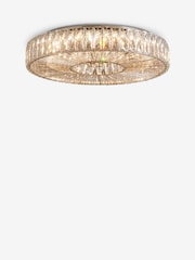 Clear Aria Extra Large Flush Ceiling Light Fitting - Image 4 of 6