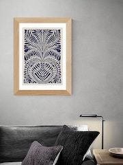 East End Prints Blue One Hundred Leaved Plant XI by Alisa Galitsyna - Image 1 of 3