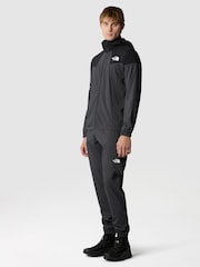 The North Face Light Grey Mens Mountain Athletics Wind Hooded Track Jacket - Image 3 of 7