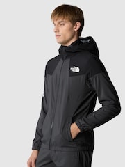 The North Face Light Grey Mens Mountain Athletics Wind Hooded Track Jacket - Image 5 of 7