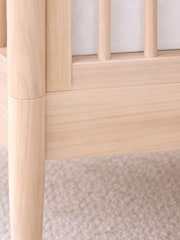 Gaia Baby White Natural Ash Eos Cot & Dresser 2 Piece Nursery Furniture Set - Image 4 of 6