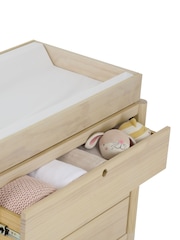 Gaia Baby White Natural Ash Eos Cot & Dresser 2 Piece Nursery Furniture Set - Image 5 of 6