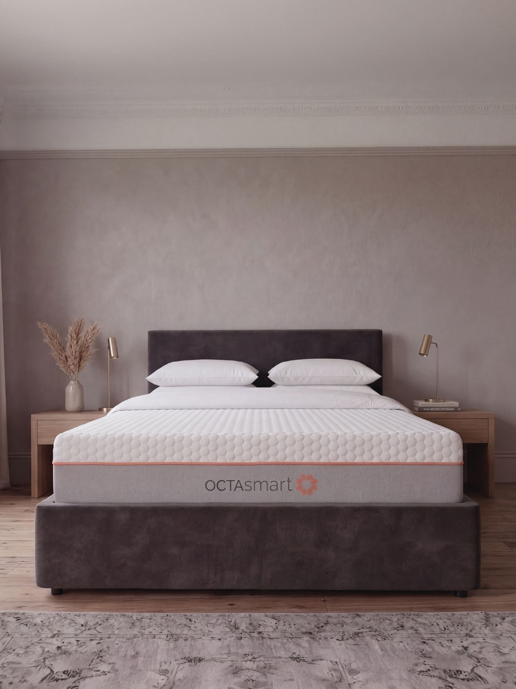 Dormeo Unisex White Octasmart Hybrid Deluxe Mattress