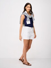 Crew Clothing Blue Scooped Modal Vest - Image 2 of 5