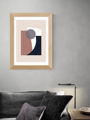 East End Prints Natural Blanced Shapes 1 by Anna Mainz - Image 1 of 3