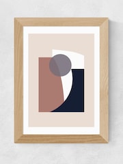 East End Prints Natural Blanced Shapes 1 by Anna Mainz - Image 3 of 3
