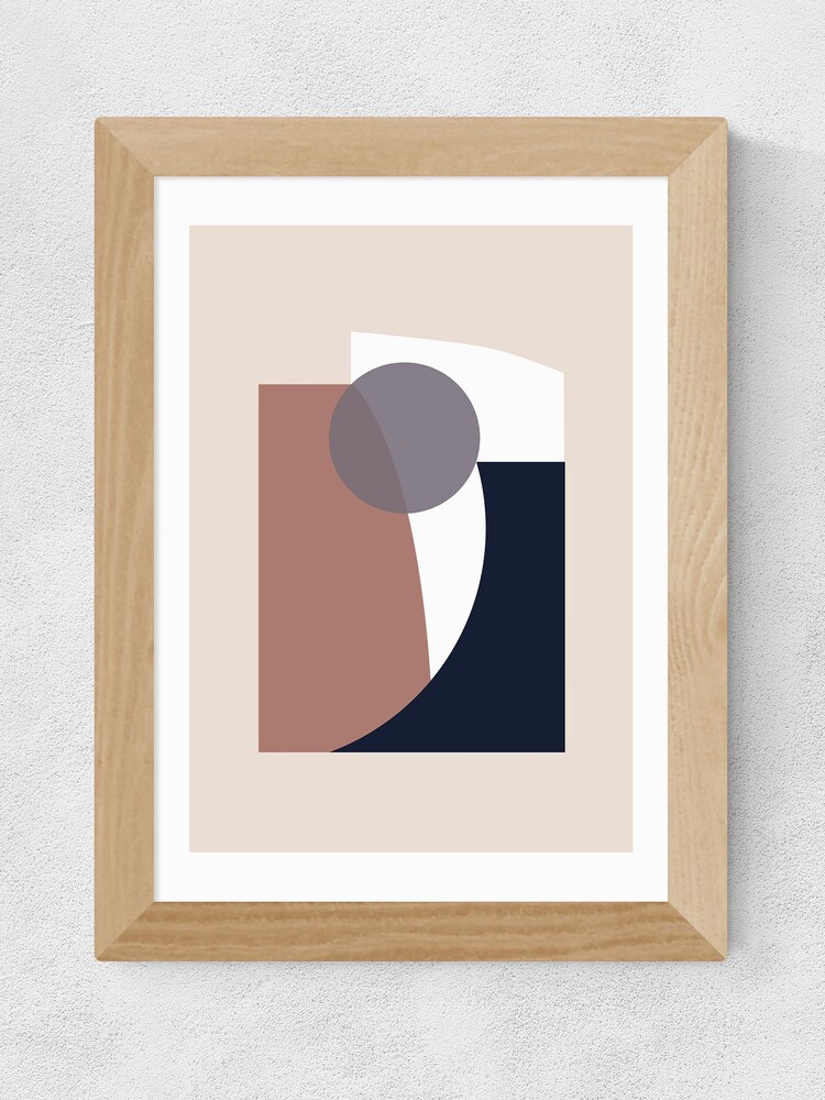 East End Prints Natural Blanced Shapes 1 by Anna Mainz - Image 3 of 3 East End Prints Natural Blanced Shapes 1 by Anna Mainz - Image 3 of 3