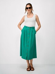 Crew Clothing White Scooped Modal Vest - Image 3 of 5